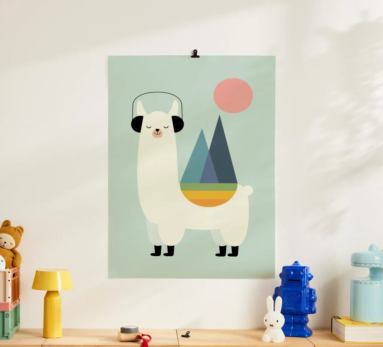 Llamazing poster van Andy Westface