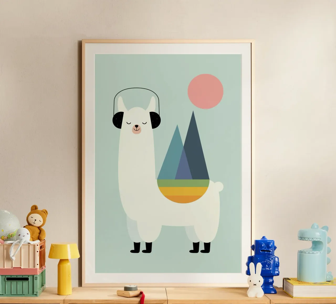 Llamazing poster van Andy Westface