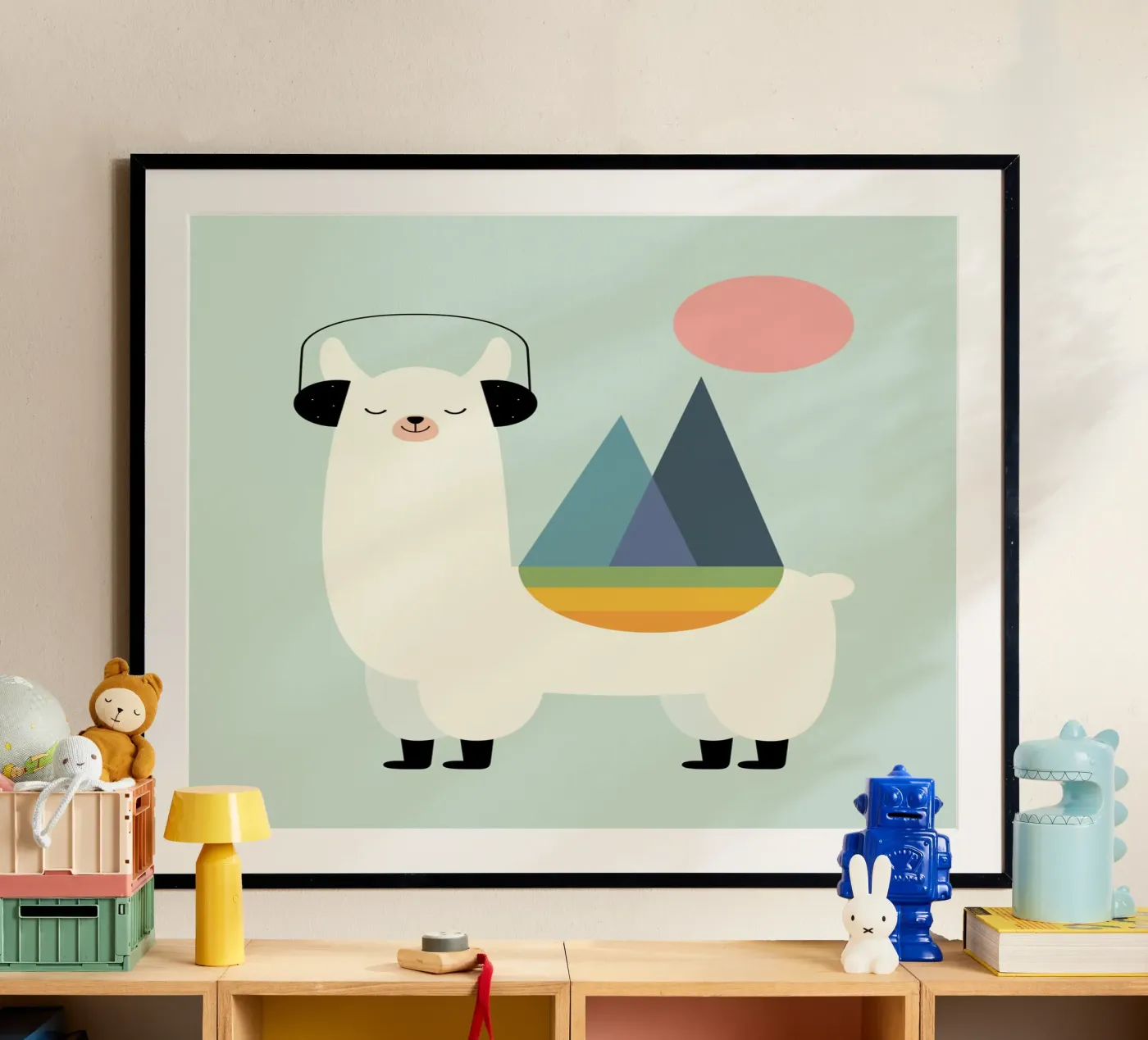 Llamazing poster da Andy Westface
