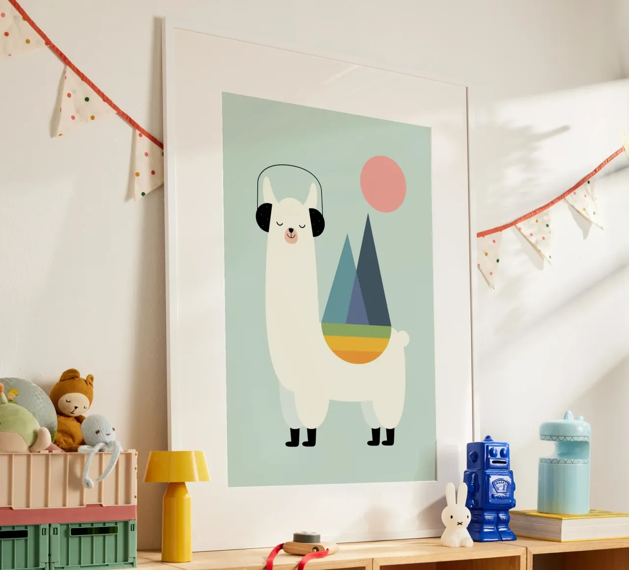 Llamazing poster van Andy Westface