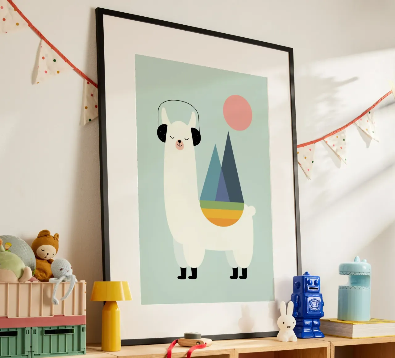 Llamazing poster van Andy Westface