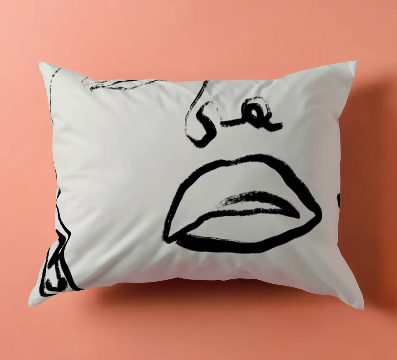 See me 2 decorative cushion by Graphite