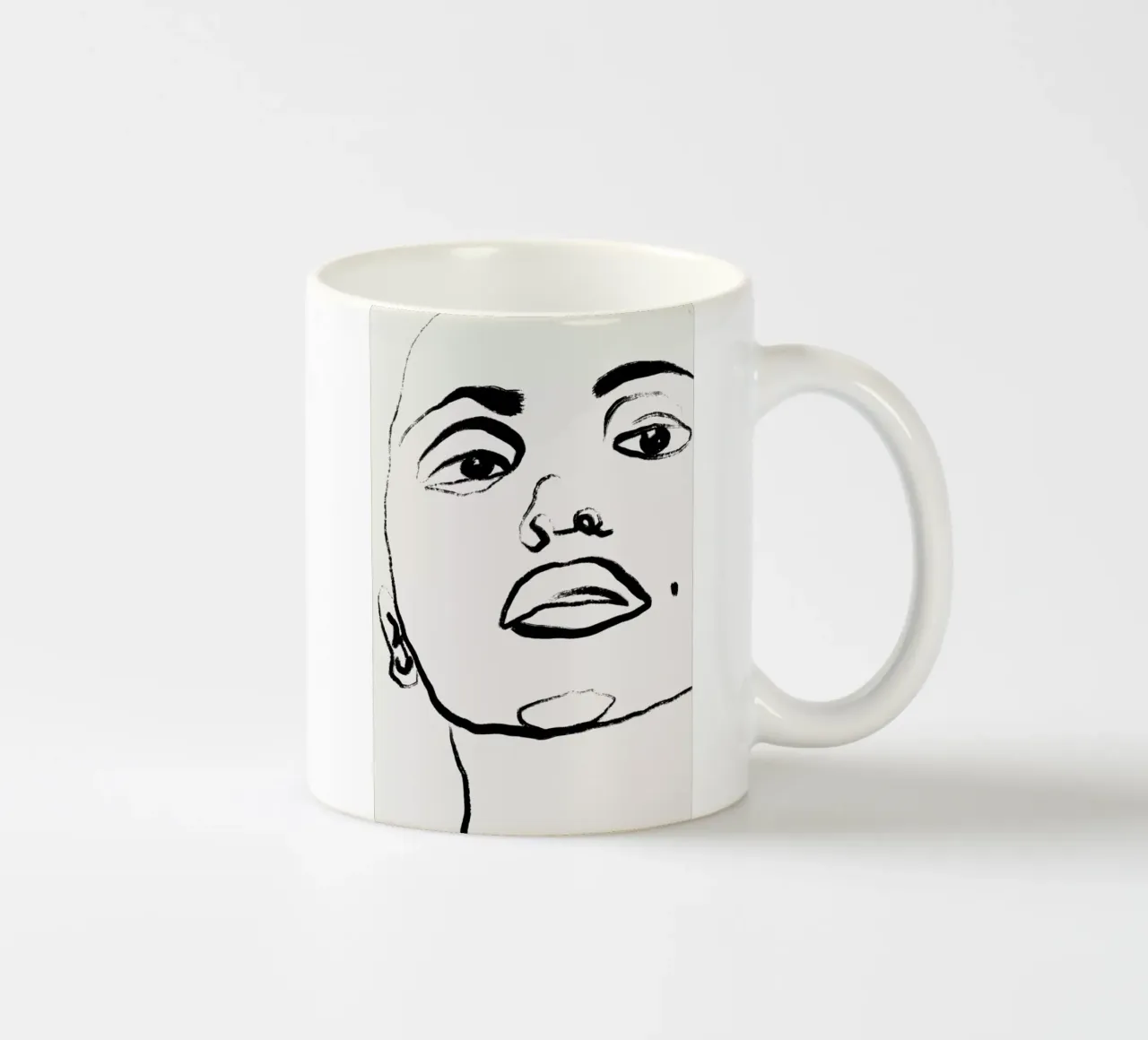 See me 2 tazza in ceramica da Graphite