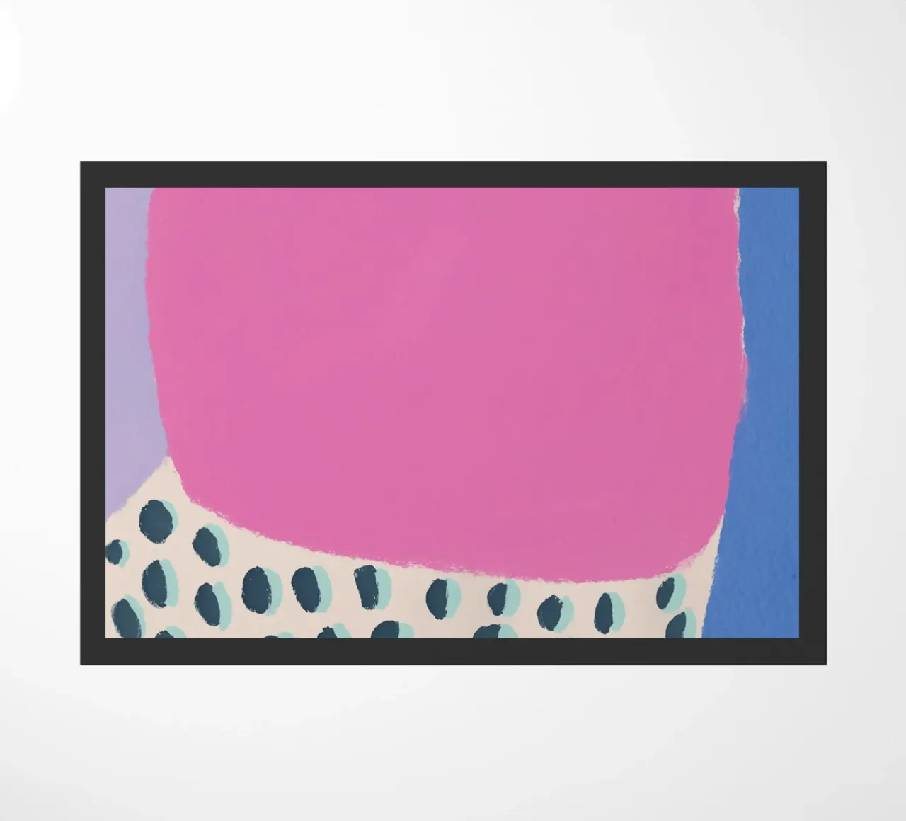 Levendige zomerblobs deurmat van Carinaprint