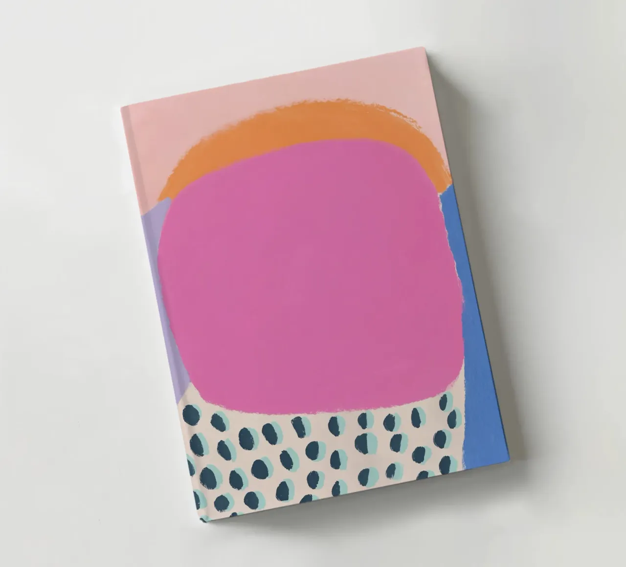 Lively summer blobs notebook by Carinaprint