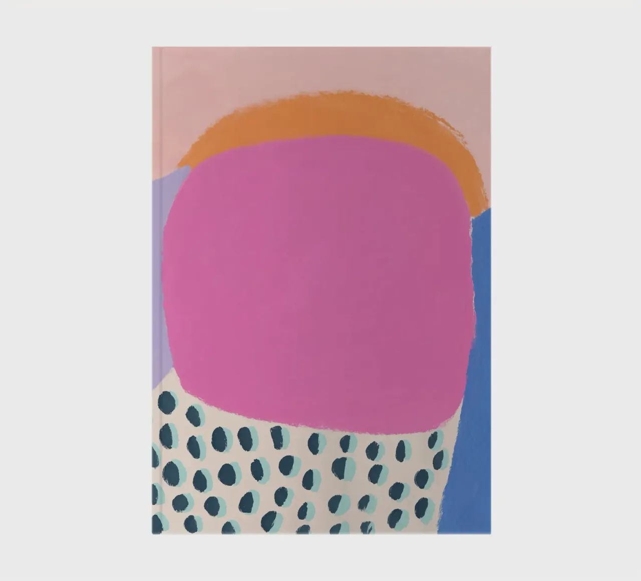 Lively summer blobs notebook by Carinaprint