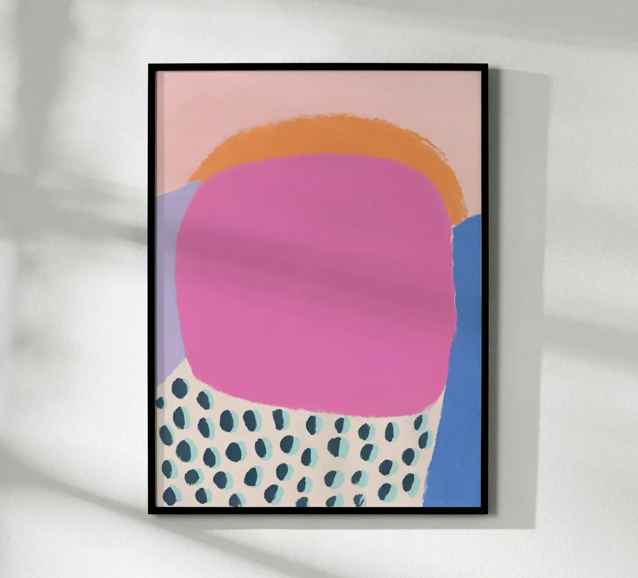 Lively summer blobs hahnemühle by Carinaprint