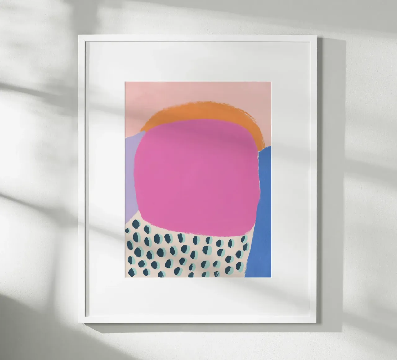 Lively summer blobs hahnemühle by Carinaprint