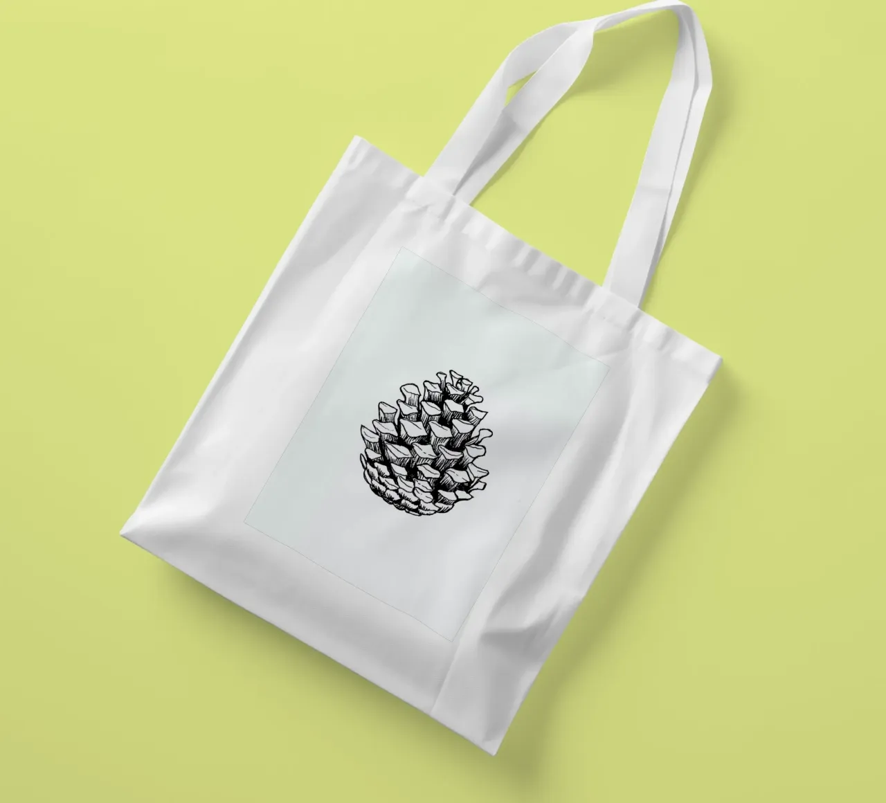 Vintage Holidays Pine 2 borsa in juta da Monika Strigel