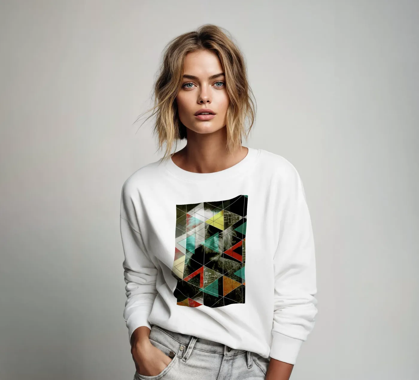 Albert E. Sweatshirt von Marko Köppe