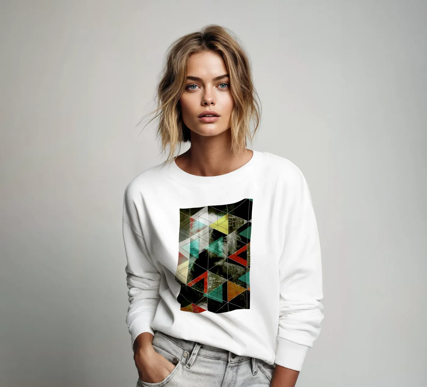 Albert E. Sweatshirt von Marko Köppe