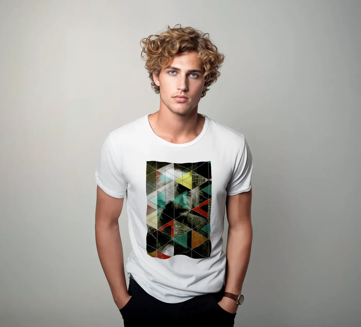 Albert E. t-shirt van Marko Köppe