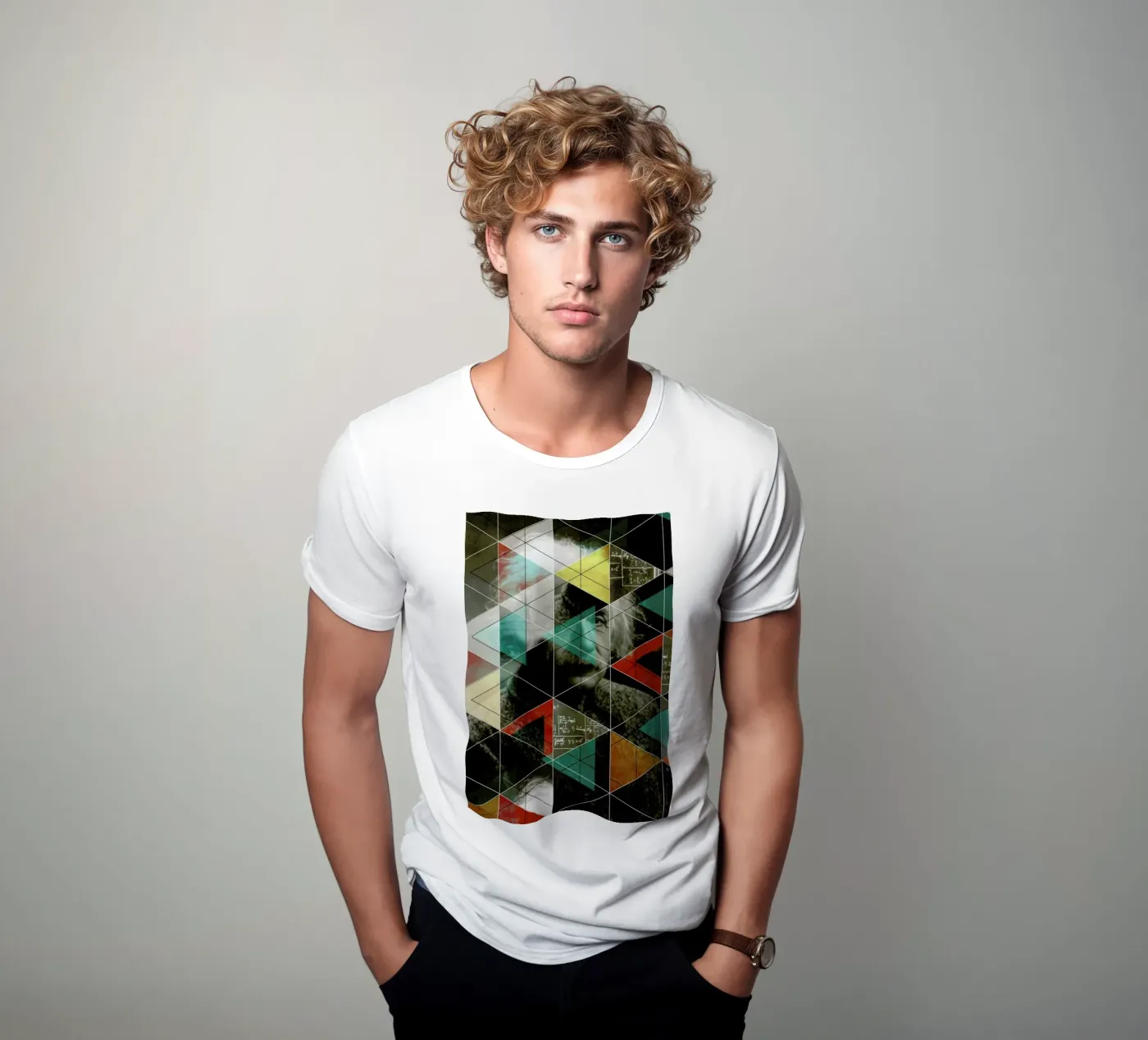 Albert E. t-shirt van Marko Köppe