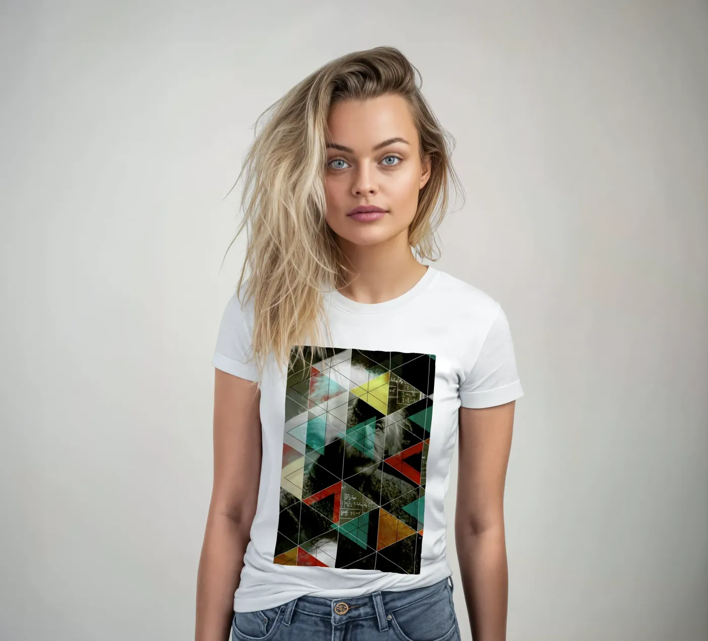 Albert E. t-shirt da donna da Marko Köppe