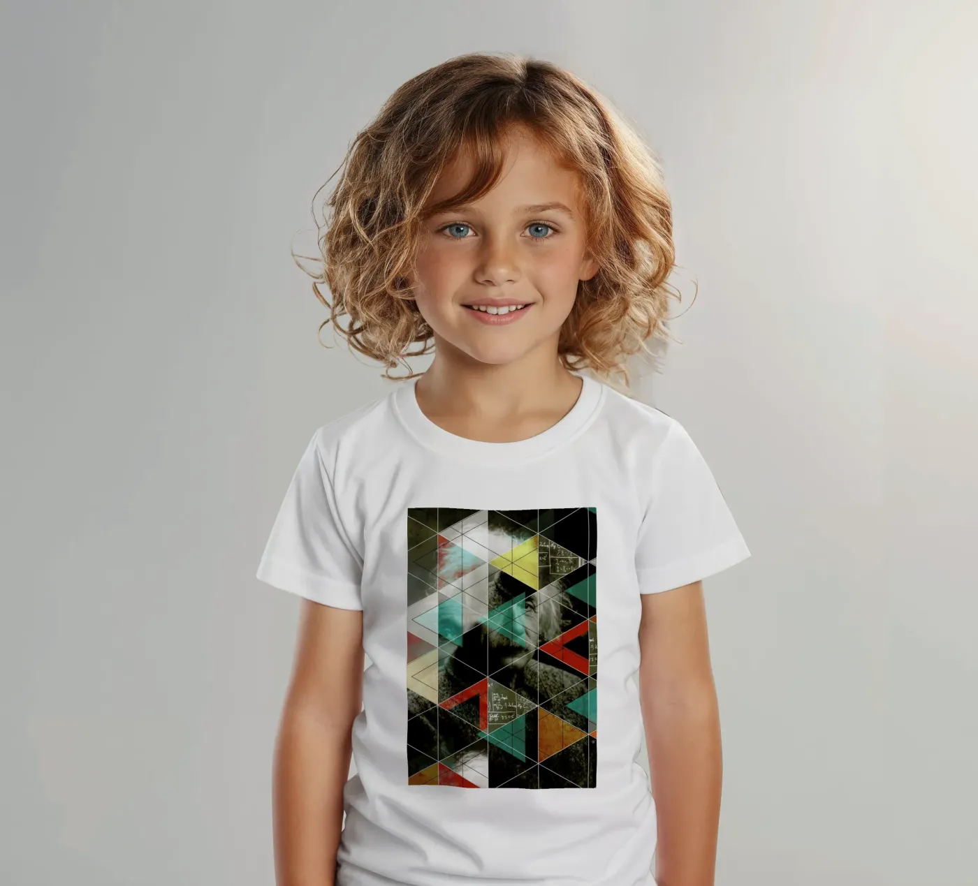 Albert E. kids t-shirt by Marko Köppe
