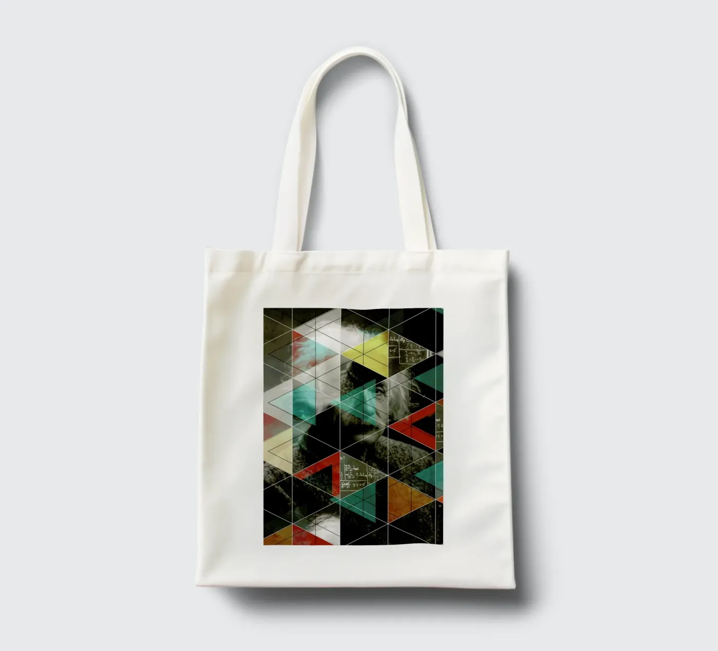 Albert E. tote bag by Marko Köppe