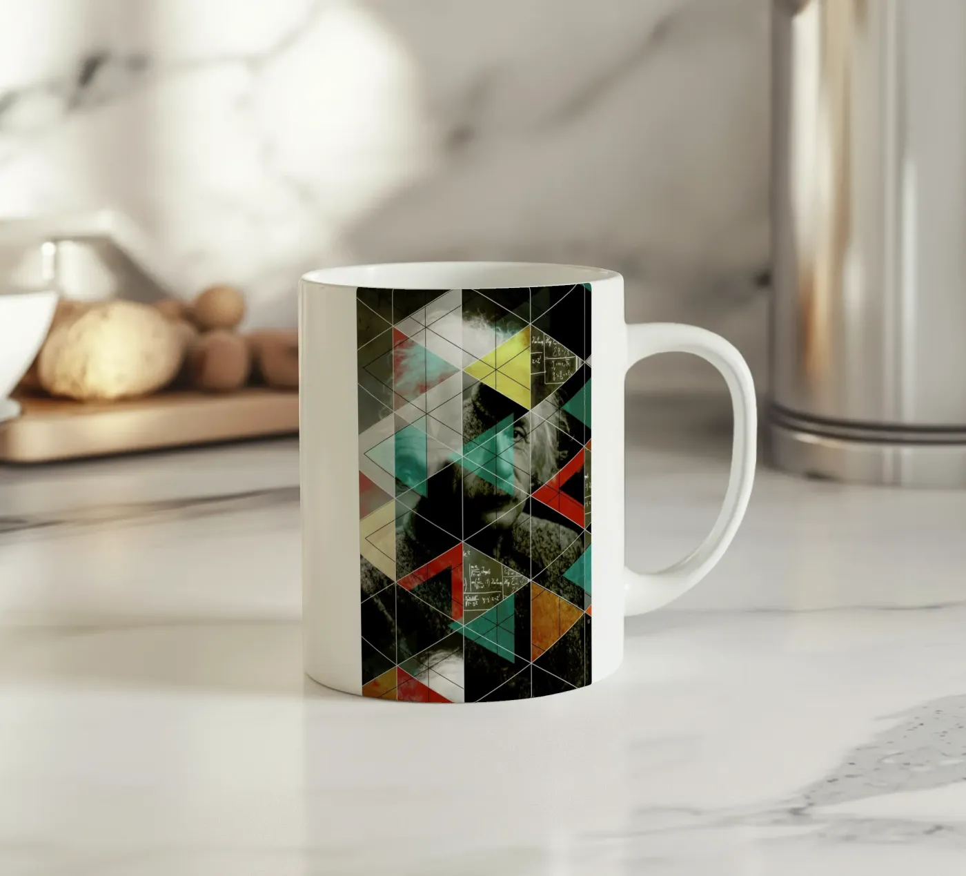 Albert E. ceramic mug by Marko Köppe