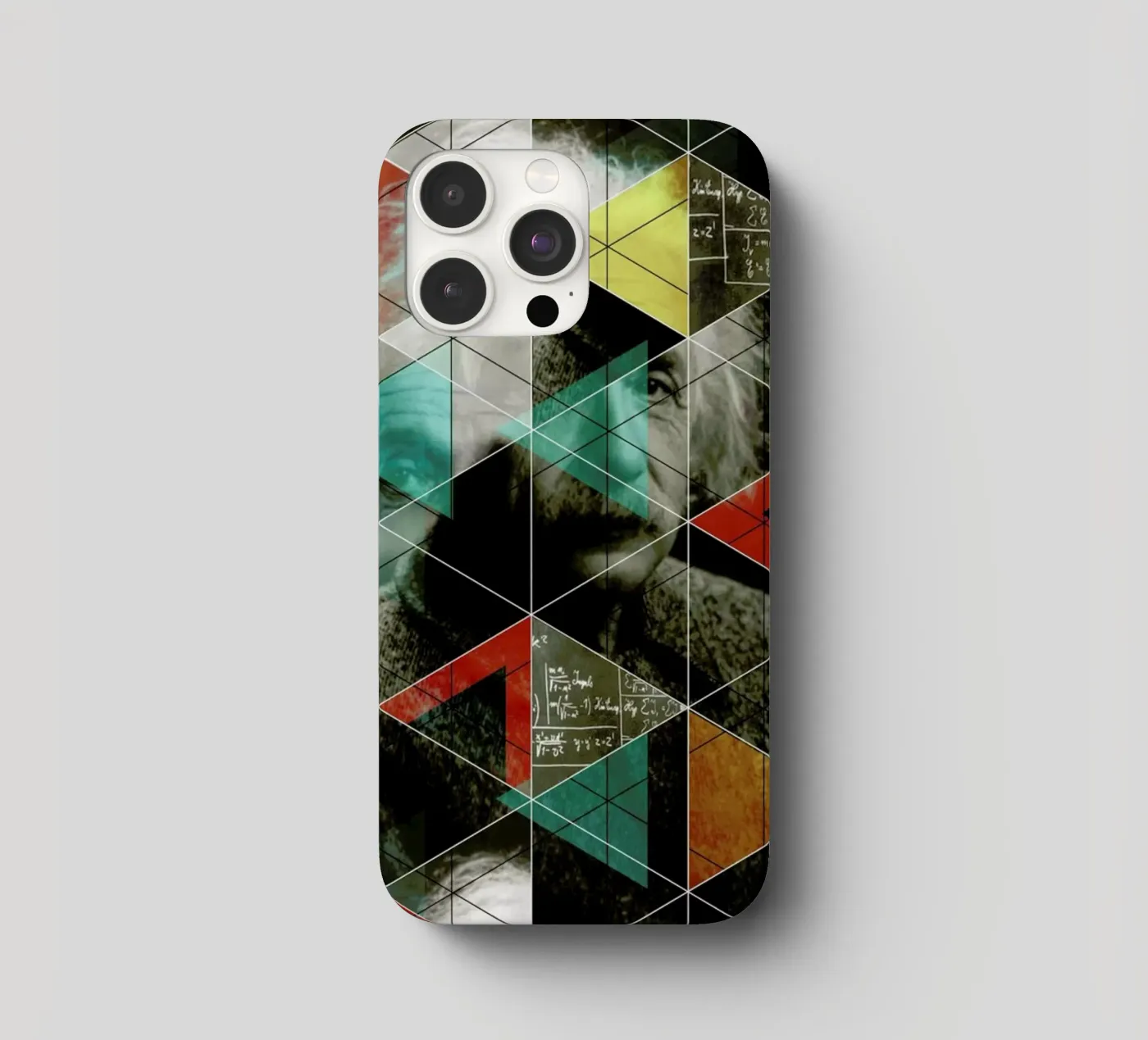 Albert E. iphone case by Marko Köppe