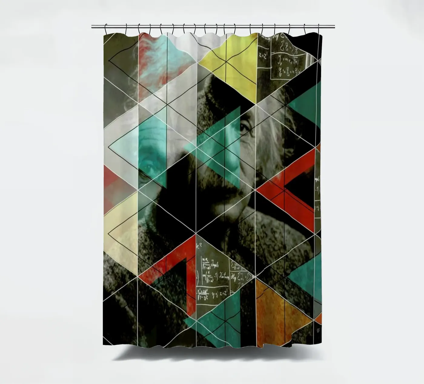 Albert E. rideau de douche de Marko Köppe