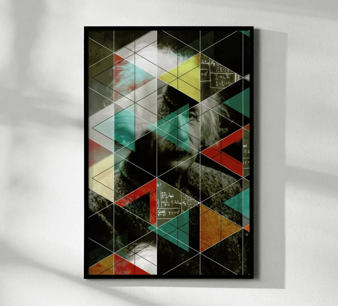 Albert E. Poster von Marko Köppe