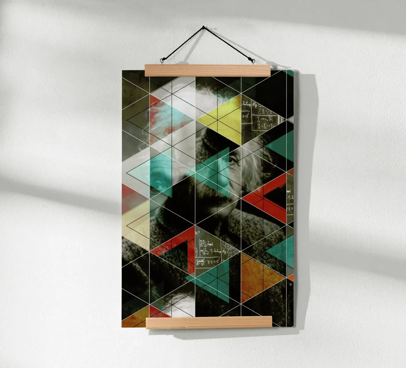 Albert E. poster by Marko Köppe