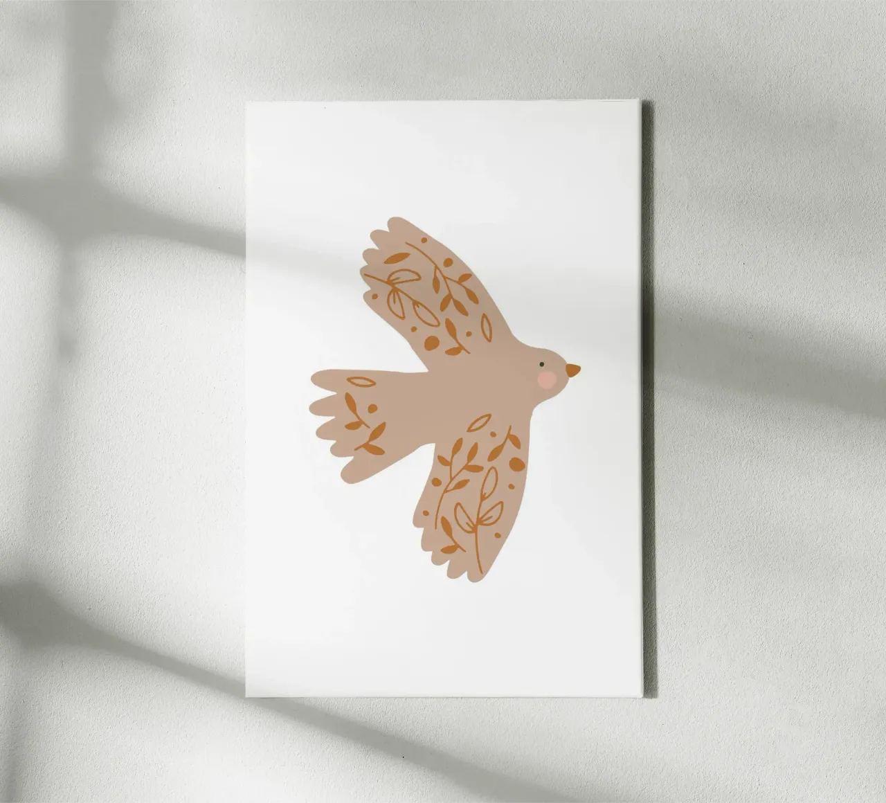 Bird canvas by KRUTH DESIGN