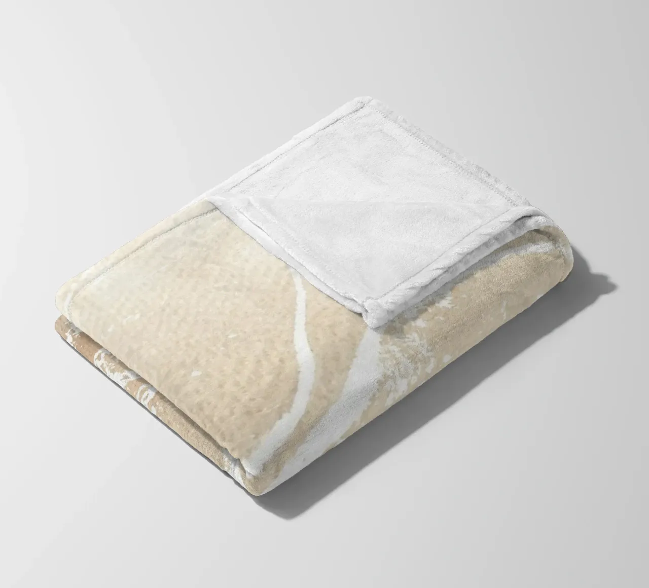 Stampa neutra di fette di agrumi - Arredo cucina moderno e minimalista coperta in pile da ClubArt