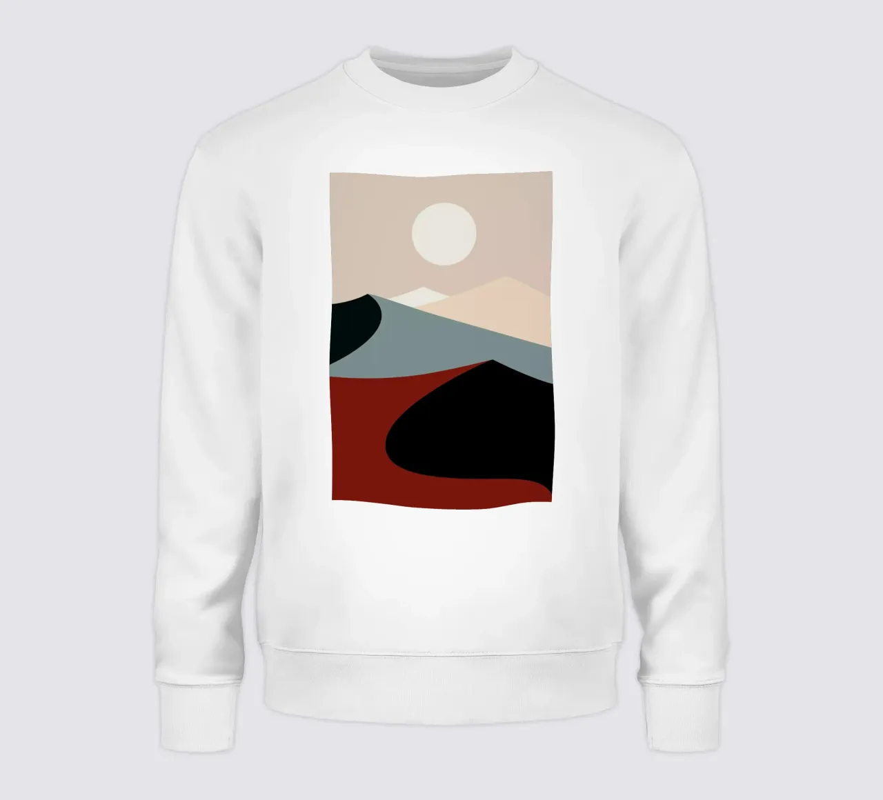 Sun Over Rolling Hills sweatshirt by Pure