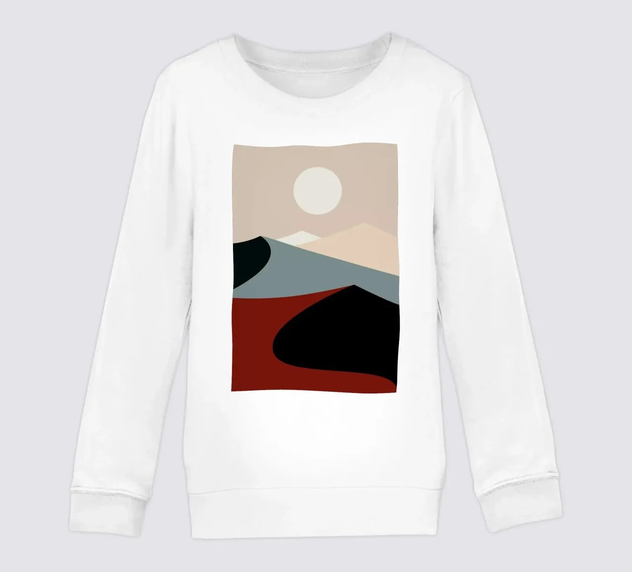 Sun Over Rolling Hills felpa bambino da Pure