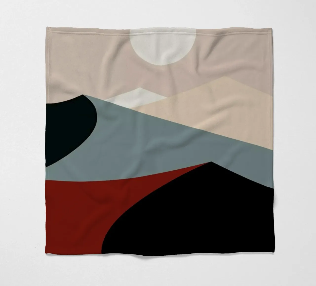 Sun Over Rolling Hills coperta in pile da Pure