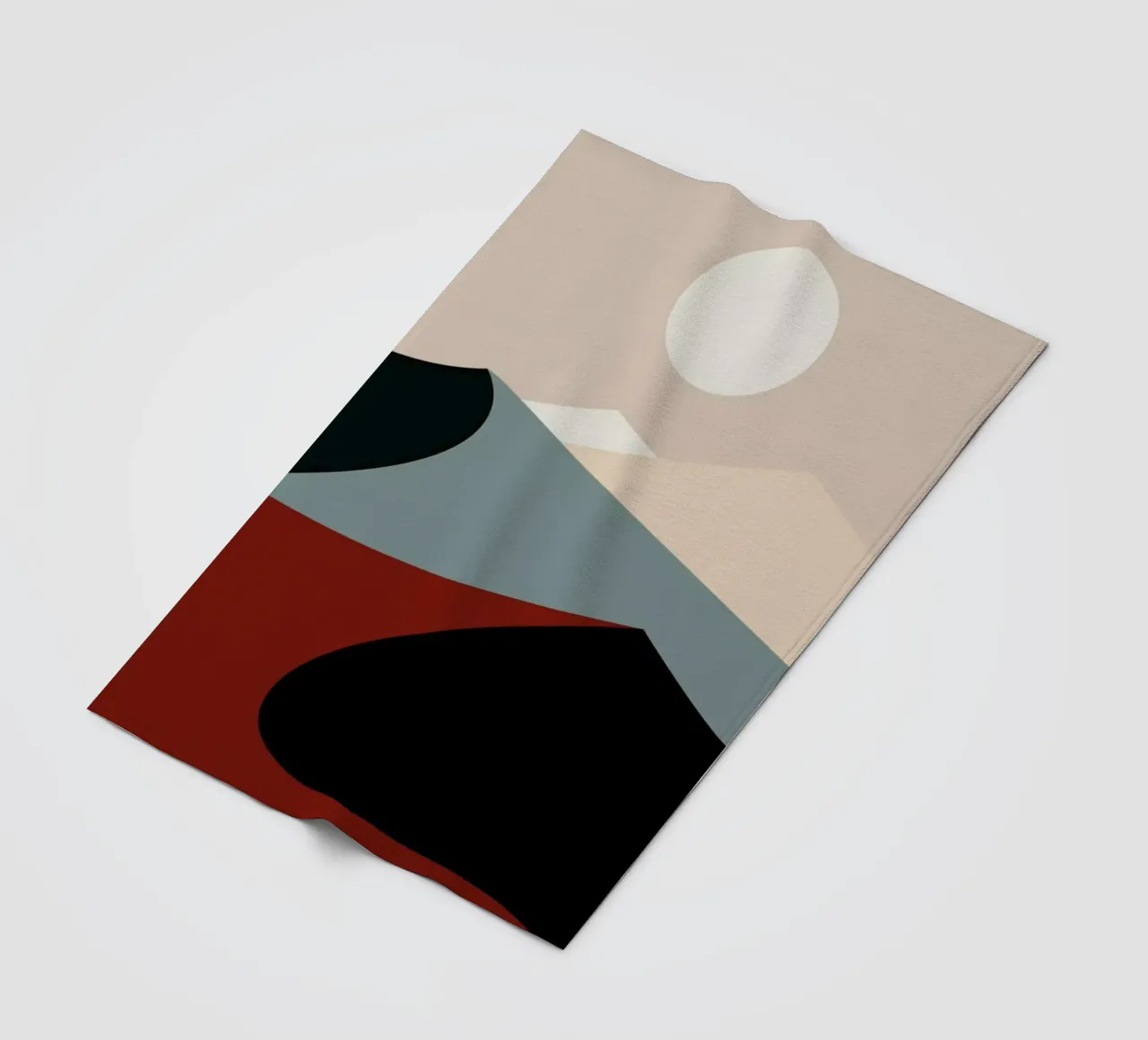 Sun Over Rolling Hills coperta in pile da Pure