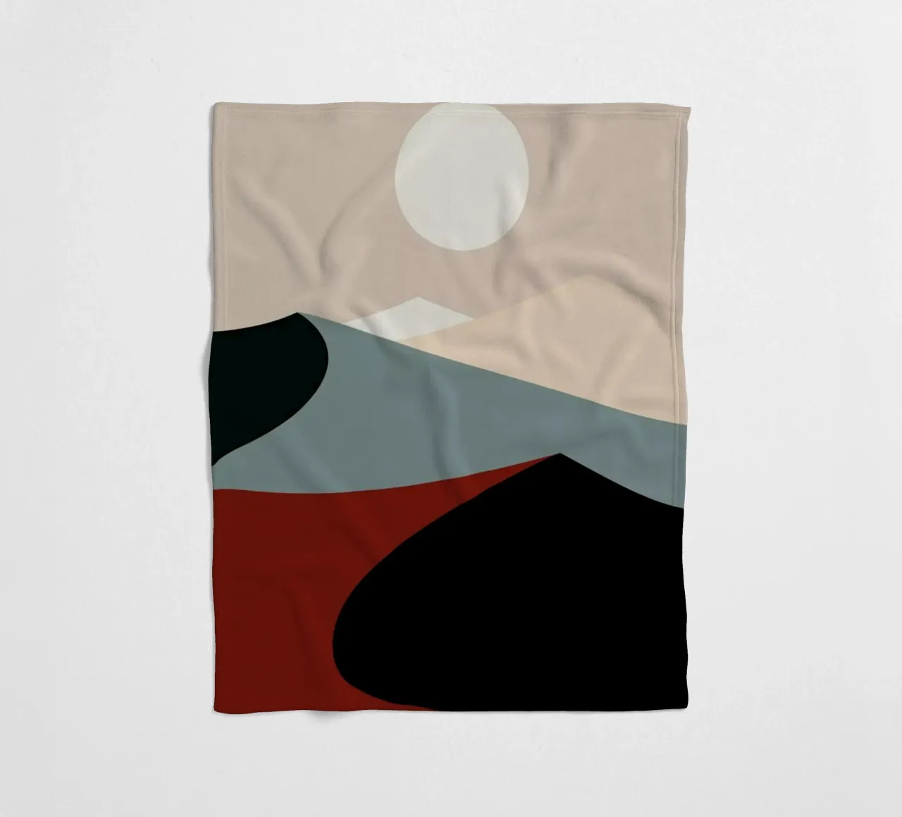 Sun Over Rolling Hills coperta in pile da Pure