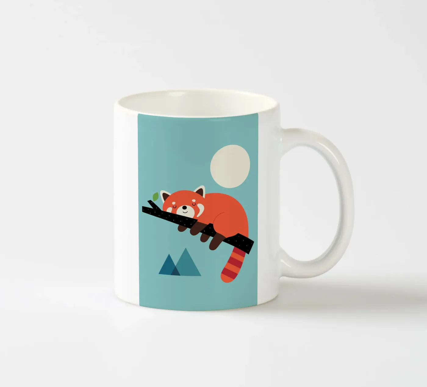 Nap Time ceramic mug by Andy Westface