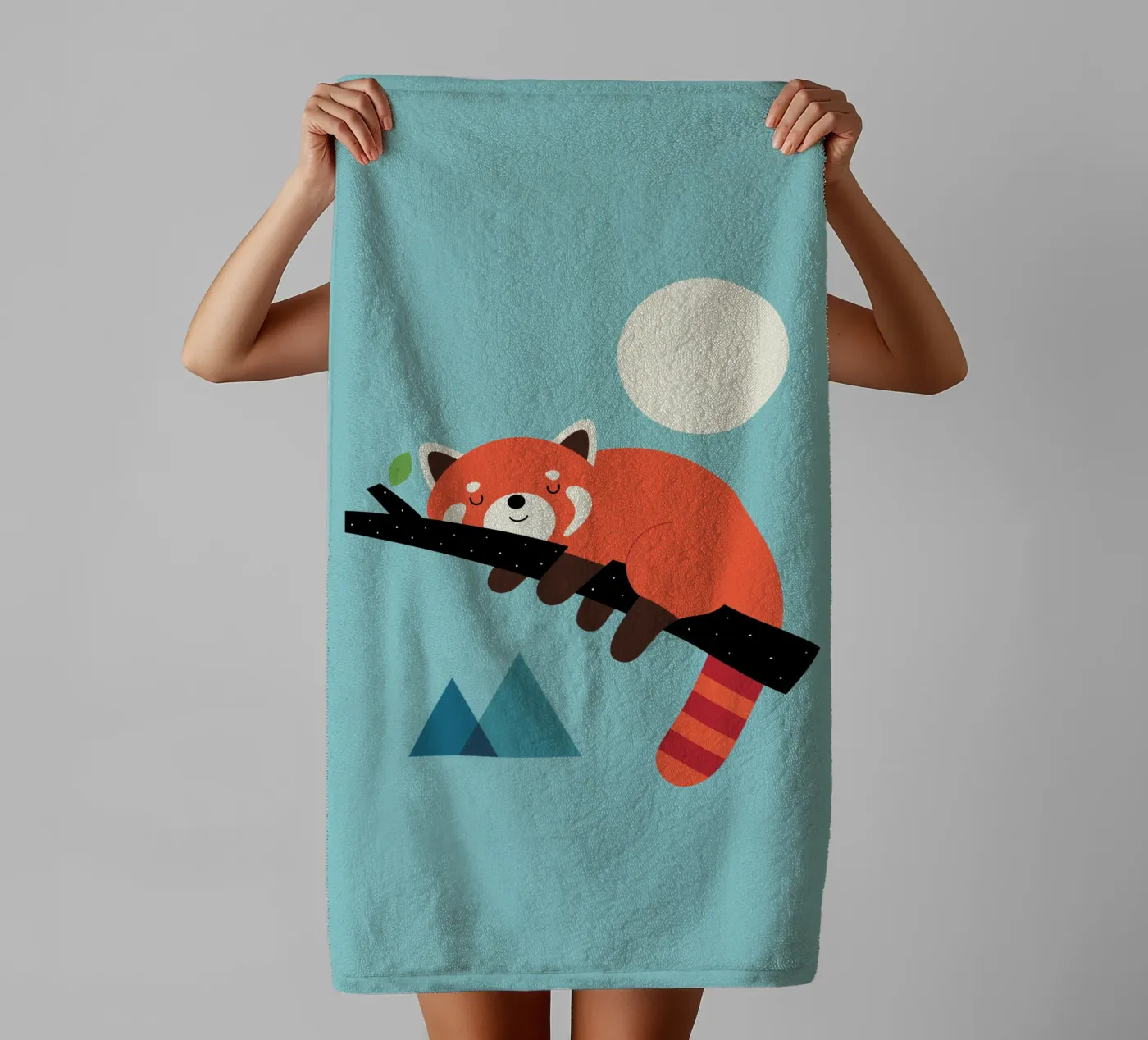 Nap Time towel by Andy Westface