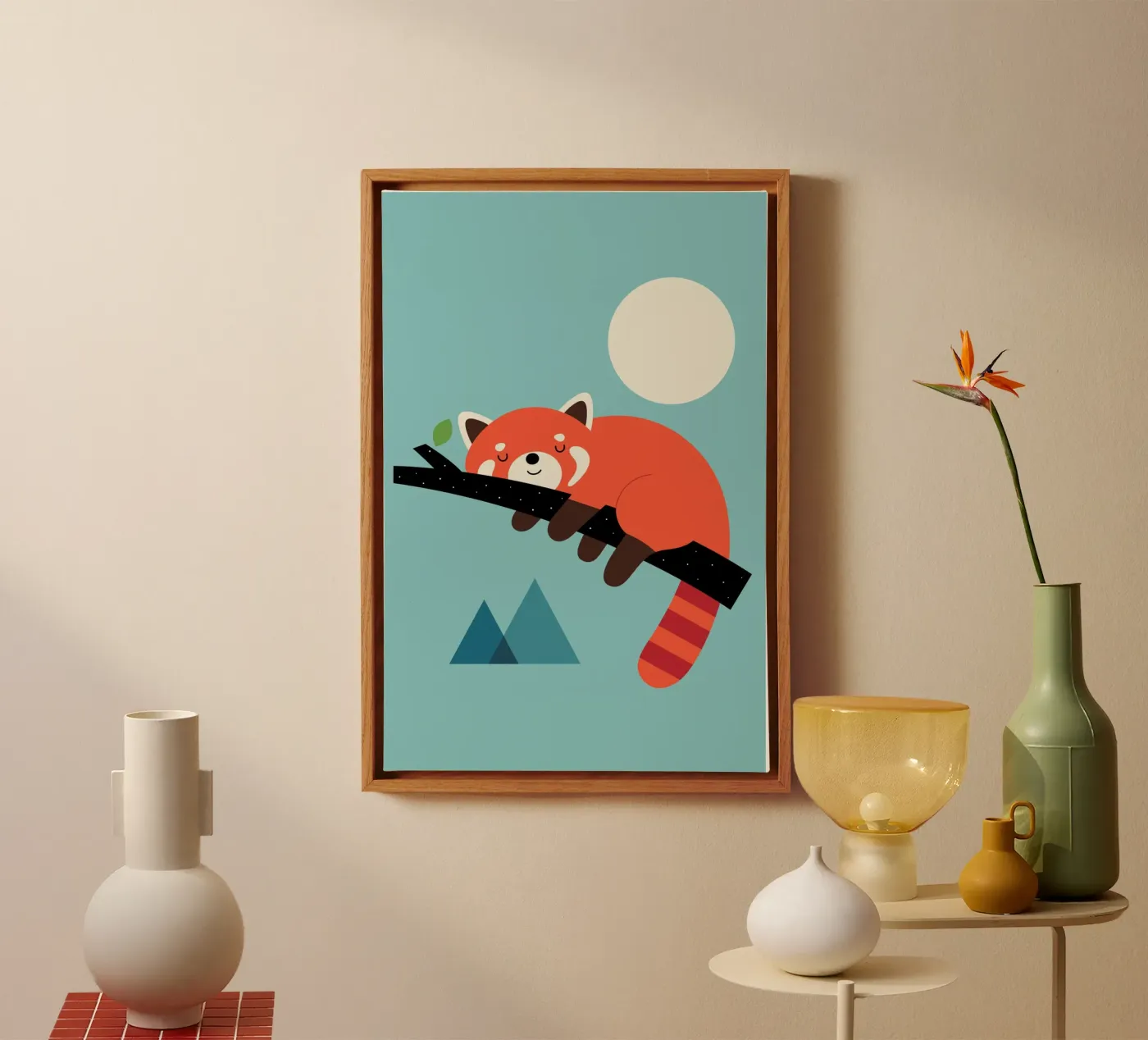 Nap Time canvas by Andy Westface