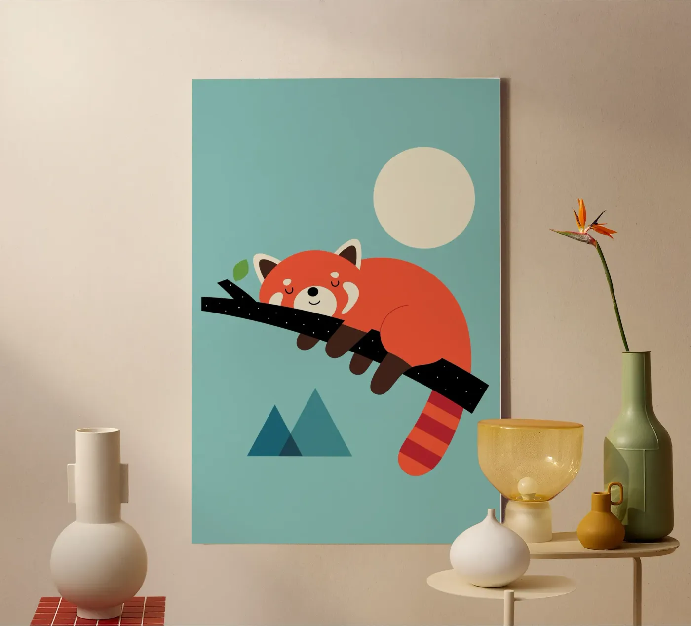 Nap Time canvas by Andy Westface