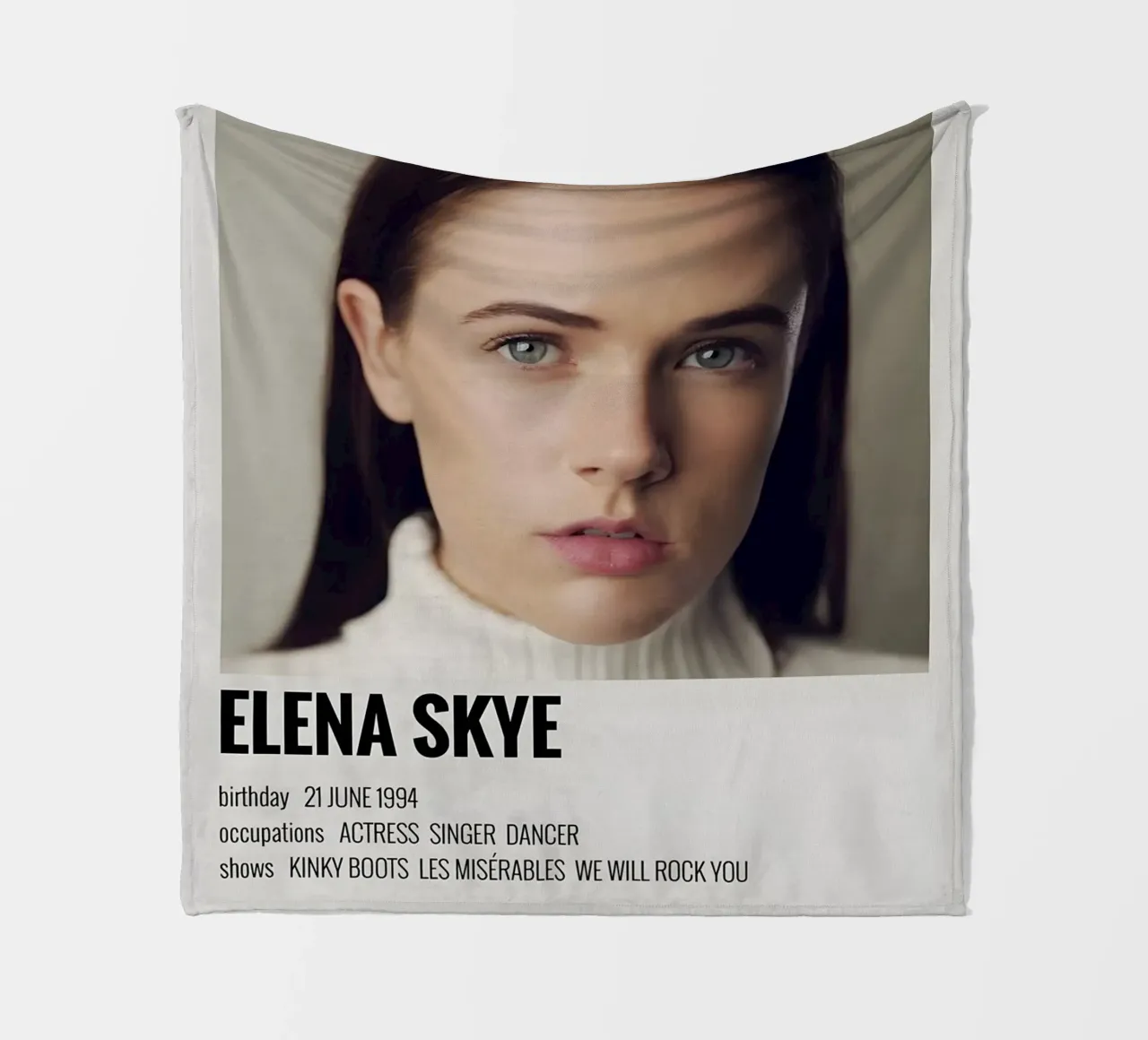 ELENA SKYE coperta in pile da MVFminimalist