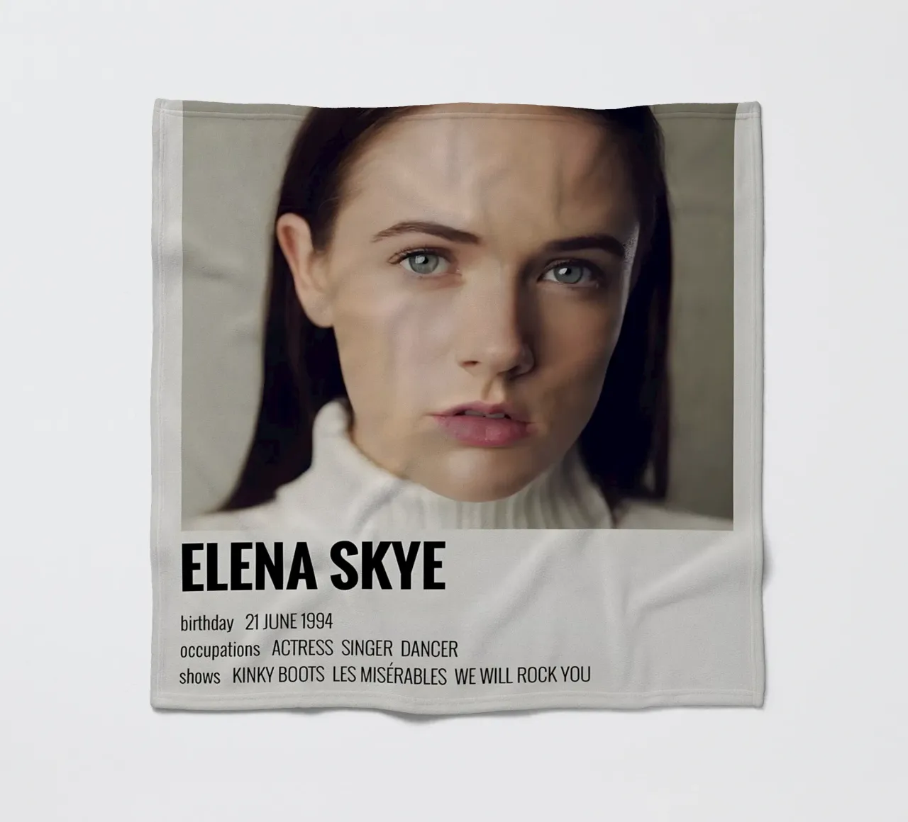 ELENA SKYE coperta in pile da MVFminimalist