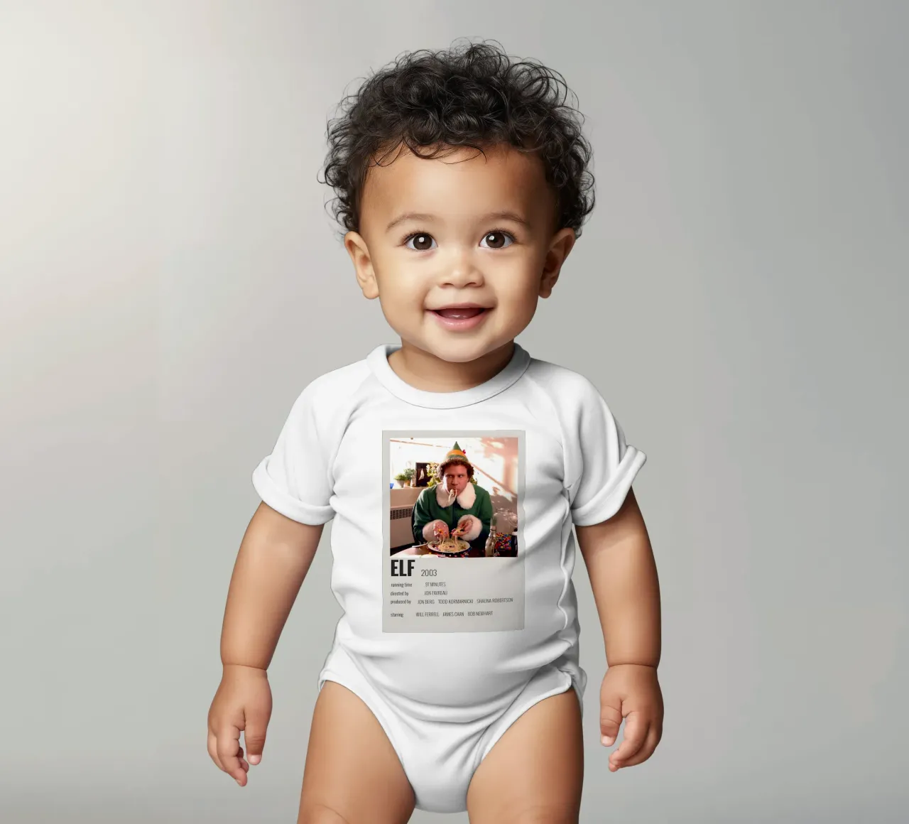 ELF 2003 body neonato maniche corte da MVFminimalist