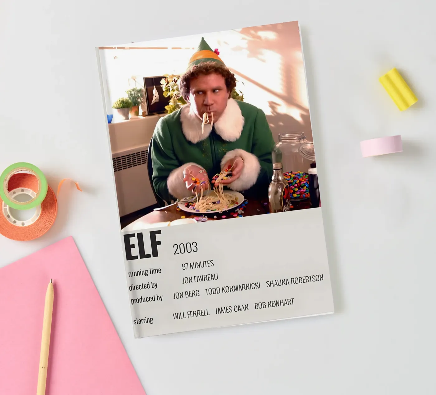 ELF 2003 notebook by MVFminimalist