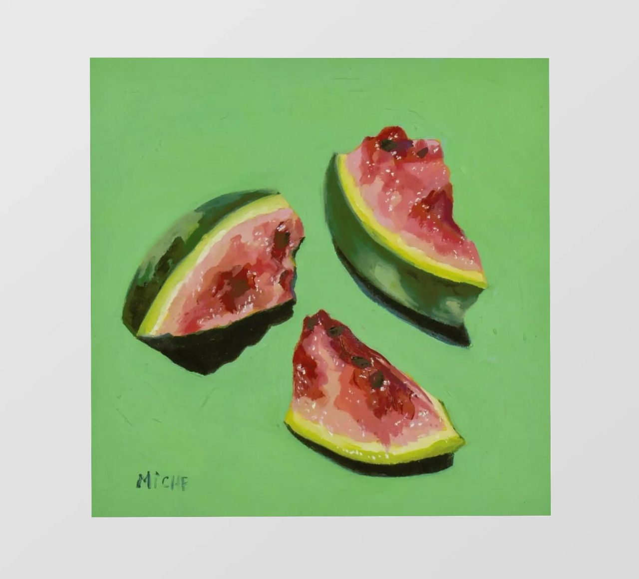 Melon Slices telo in pvc da Miche Watkins