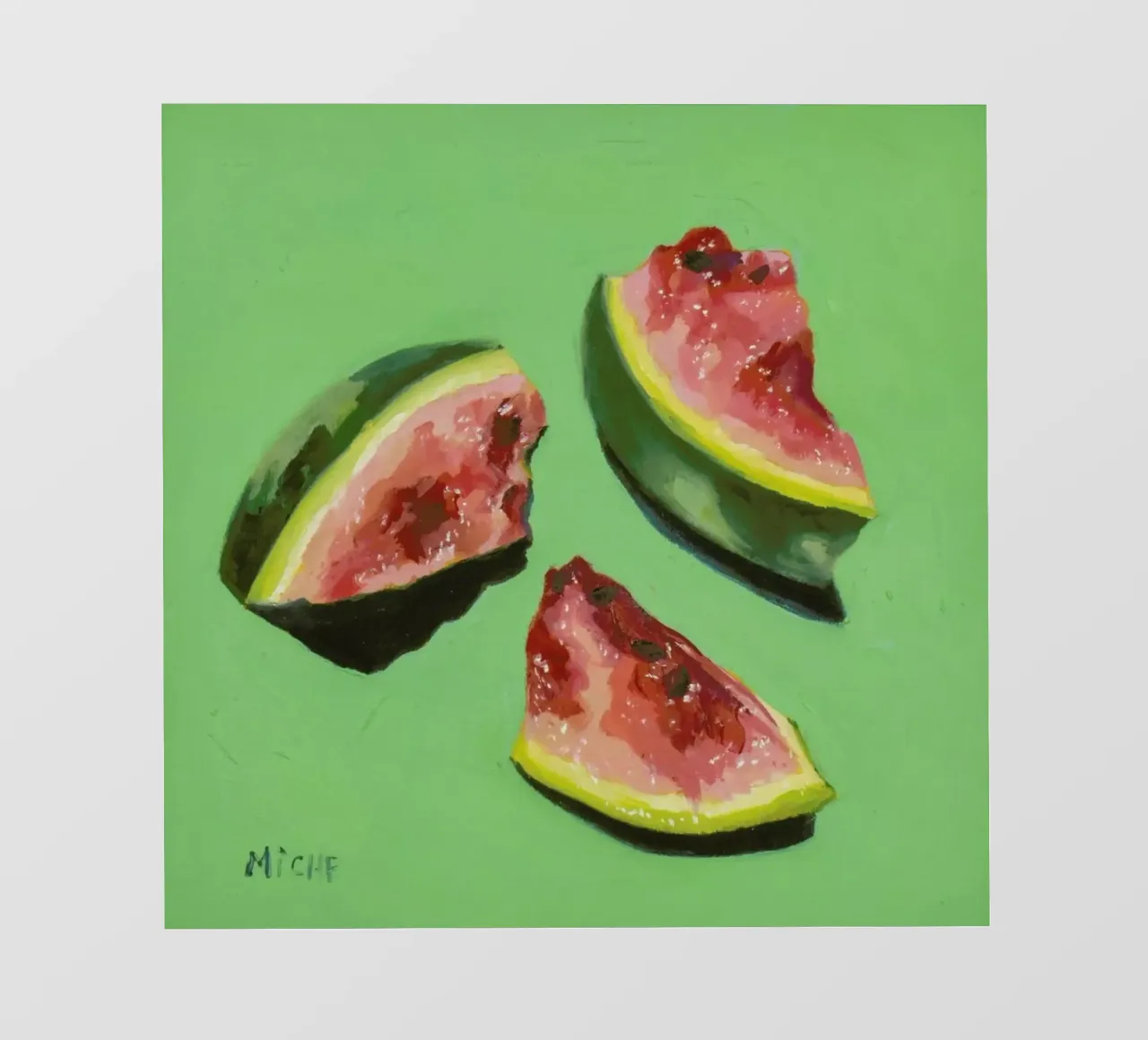 Melon Slices telo in pvc da Miche Watkins