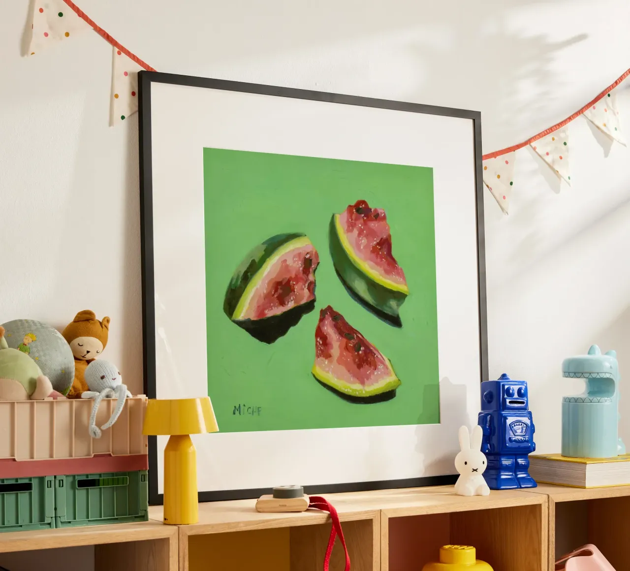 Melon Slices carta hahnemühle da Miche Watkins