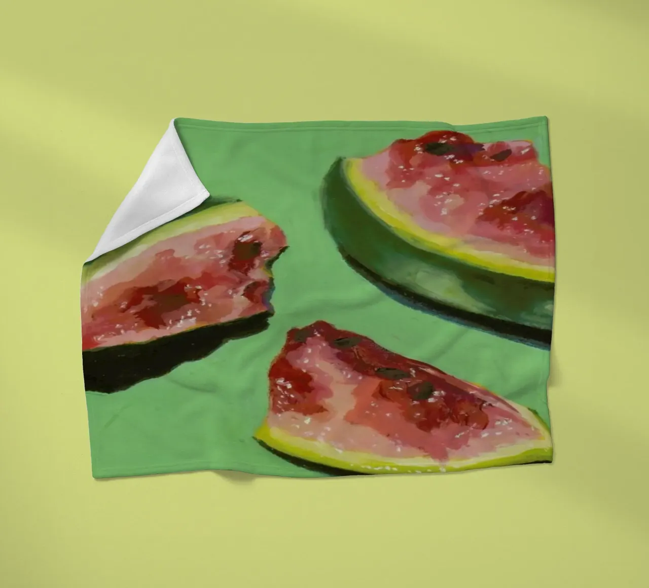 Melon Slices coperta in pile da Miche Watkins