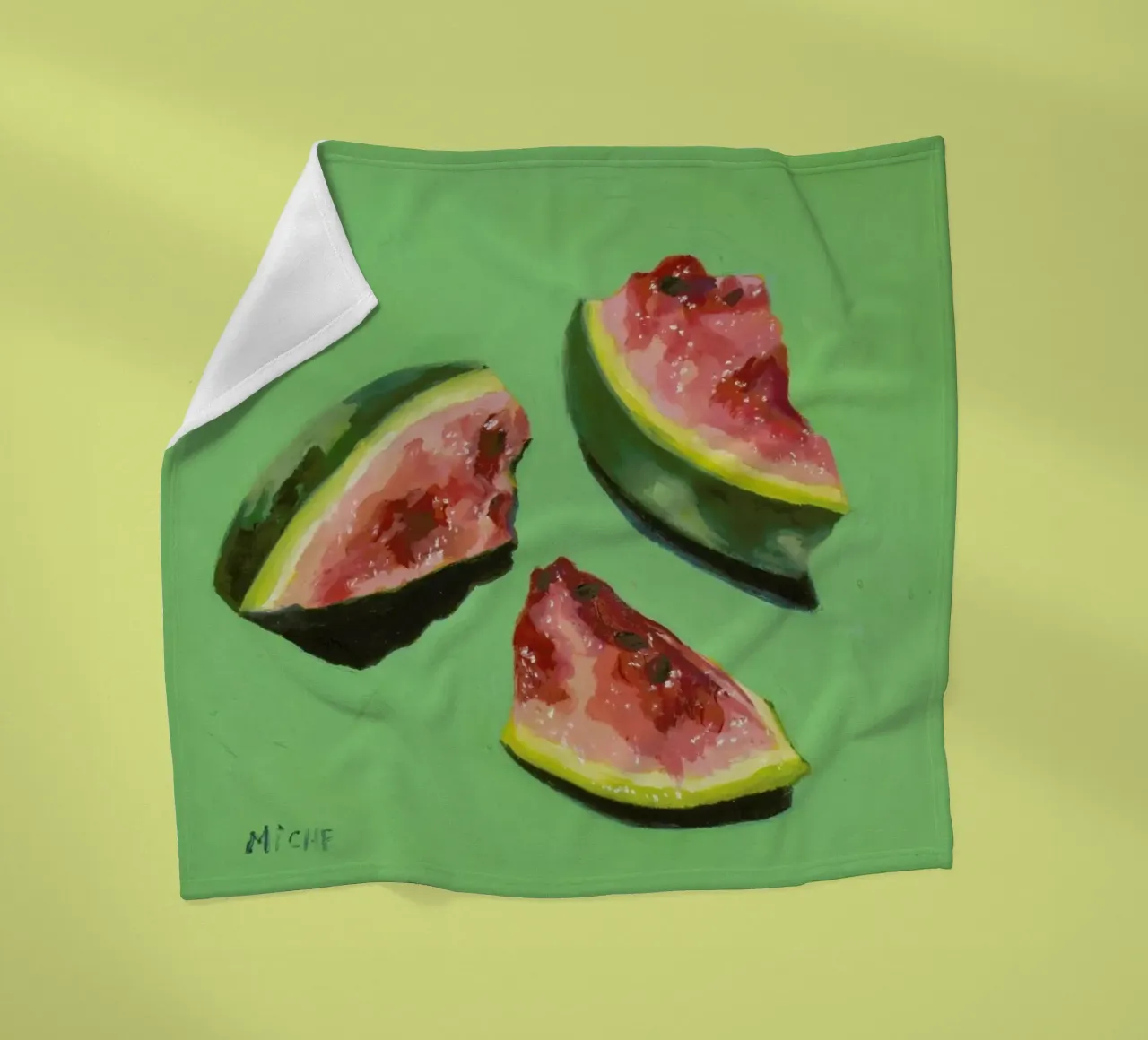 Melon Slices coperta in pile da Miche Watkins