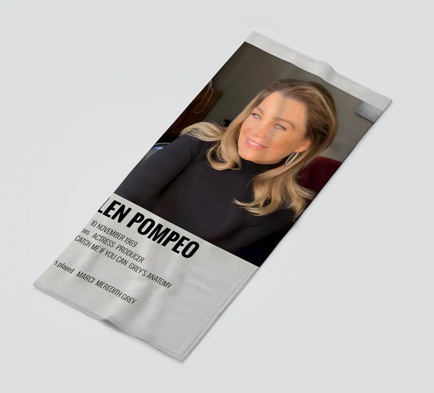 ELLEN POMPEO telo mare da MVFminimalist