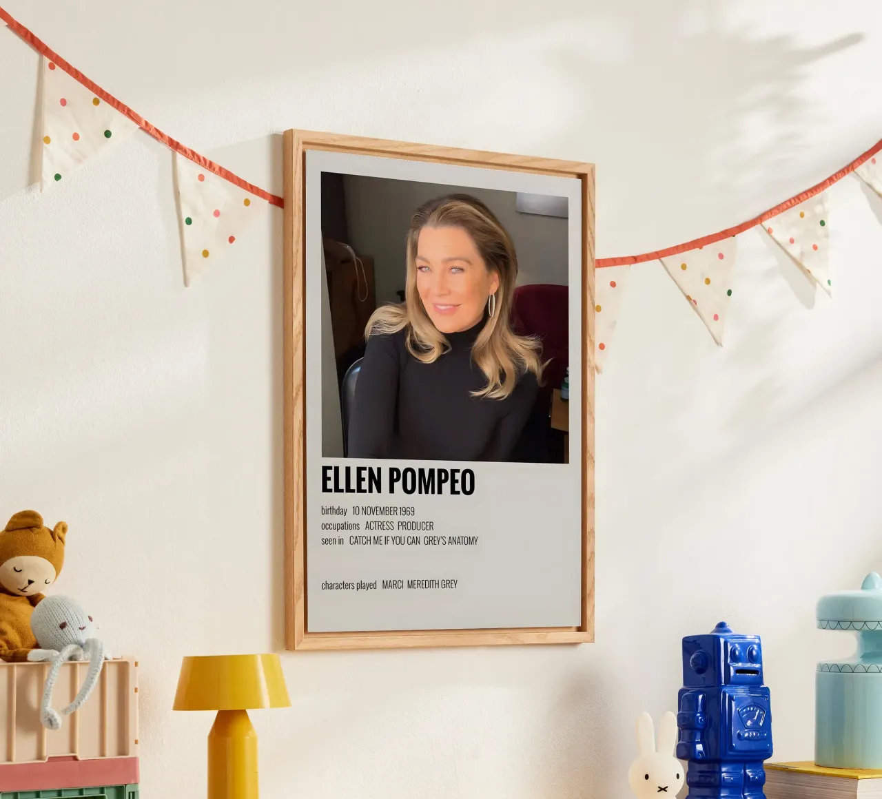 ELLEN POMPEO plexiglass da MVFminimalist