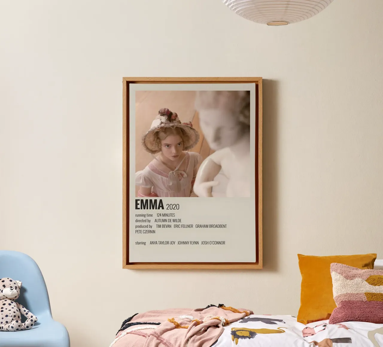 EMMA 2020 tela con Cornice a cassetta da MVFminimalist
