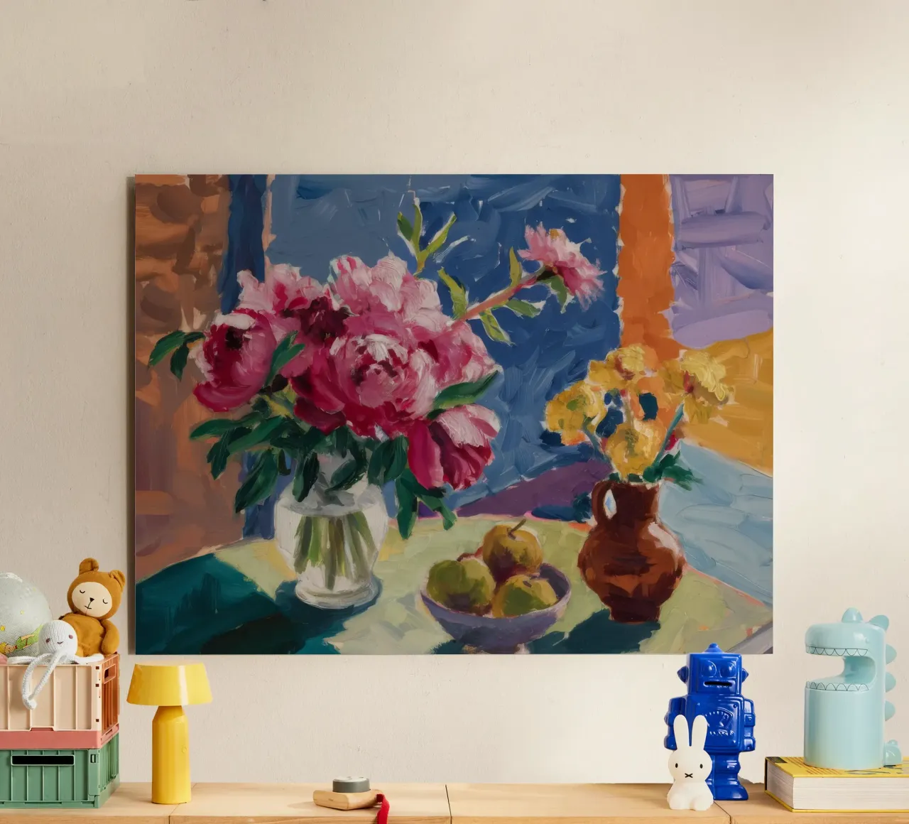 Profondità di velluto di peonia alluminio dibond da Celestial Harmony