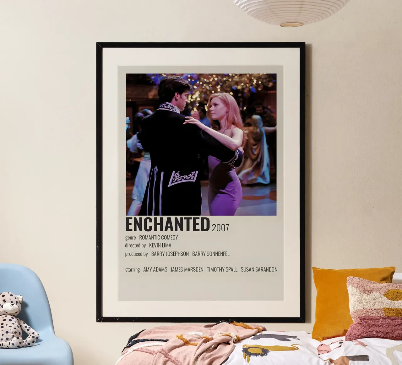 ENCHANTED 2007 poster da MVFminimalist